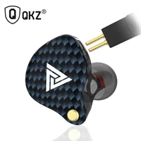 qkz vk4 noise cancelling earbuds bluetooth cable heavy bass earphone headset hifi earphone iron control music