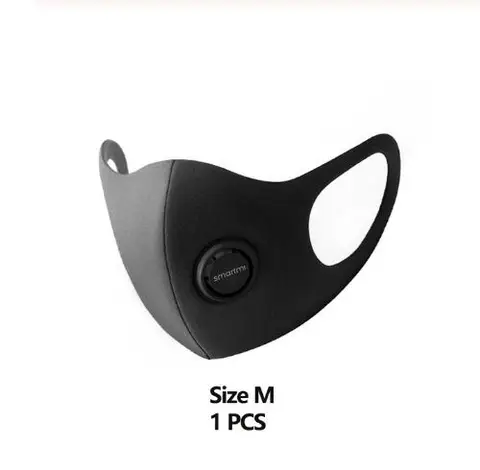 Xiaomi SmartMi PM2.5 маска против смога Регулируемая Ушная подвесная 3D дизайнерская удобная Легкая дыхательная маска M L