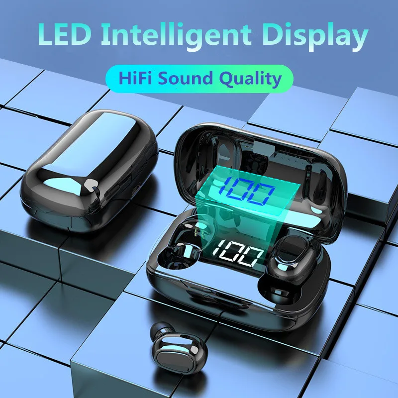 Новые беспроводные наушники Tws Bluetooth 5 0 TWS HIFI мини в ухо шумоподавление Спортивная