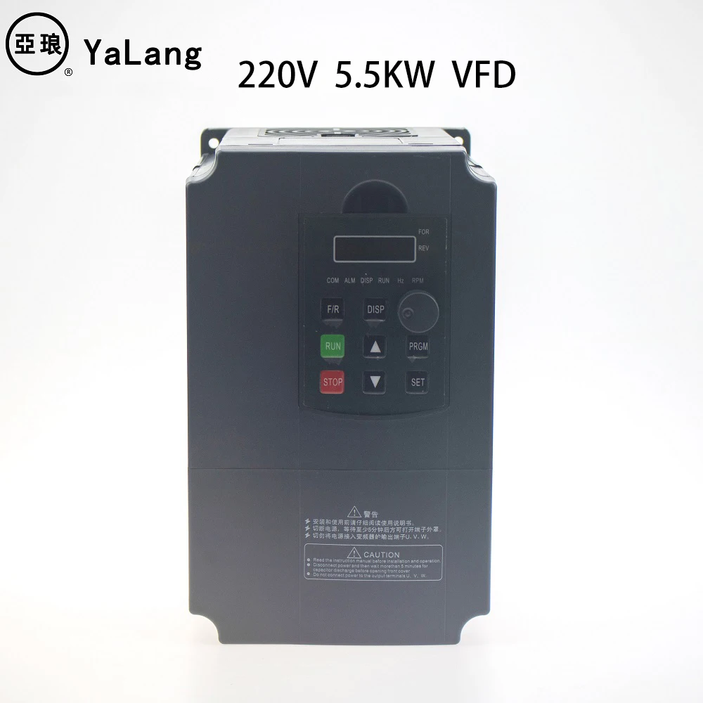 220 кВт 220 В VFD инвертор 3 кВт 4 кВт преобразователь частоты 1P вход 3P выход в для ЧПУ мотор шпинделя