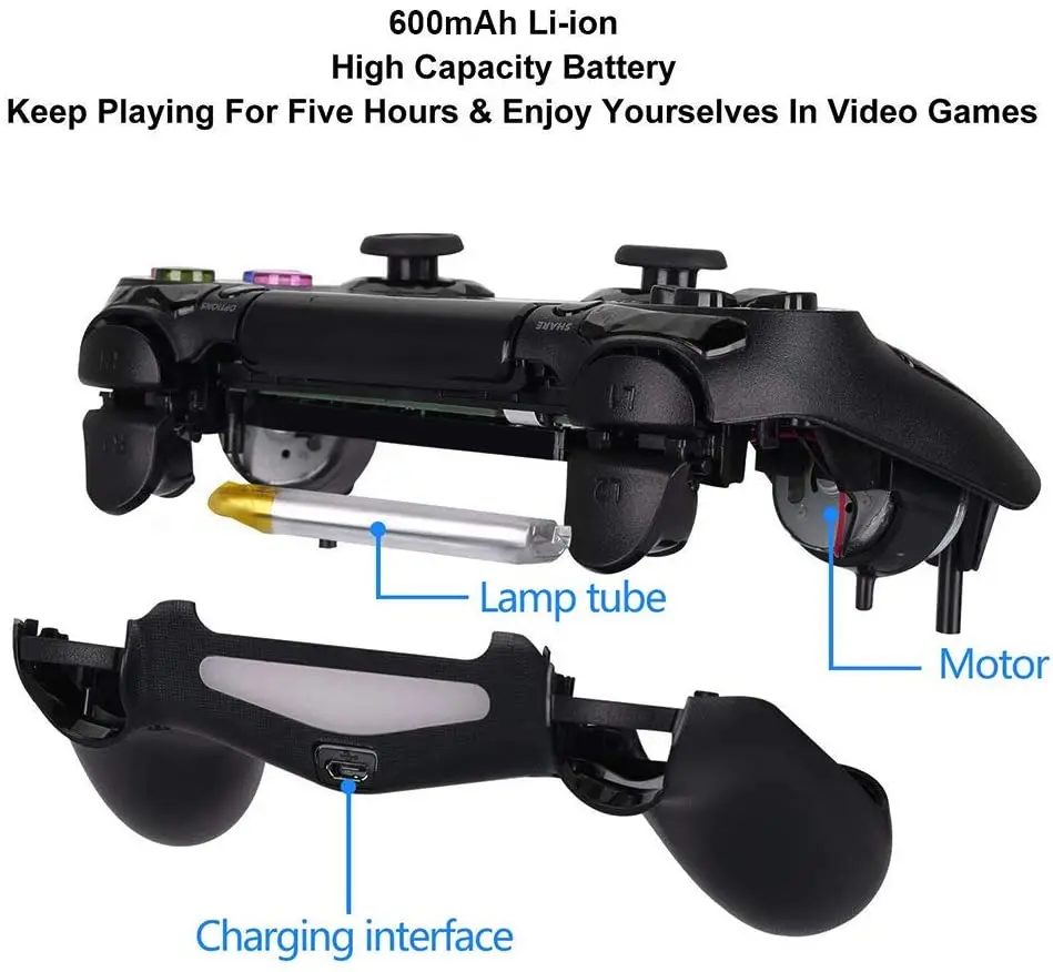 Контроллер для Sony PS4 Bluetooth вибрирующий геймпад Playstation 4 беспроводной джойстик