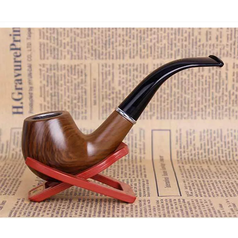 Портативная деревянная курительная трубка Enchase съемные трубки для табака