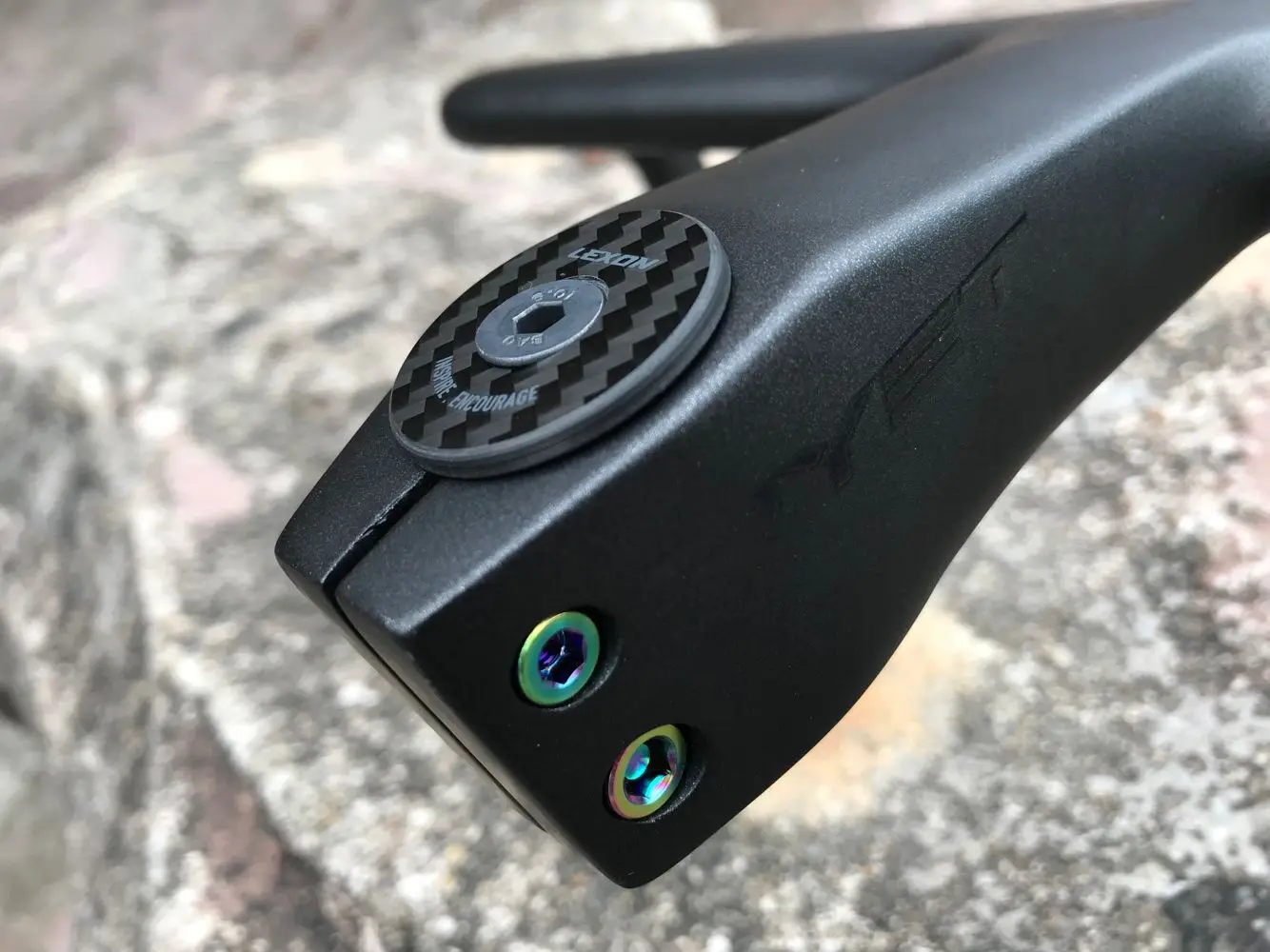 

2021 lexon Carbon Handlebar 28.6mm Integrated Bar Road Bicycle Handlebar matt black Road Bike Handlebar