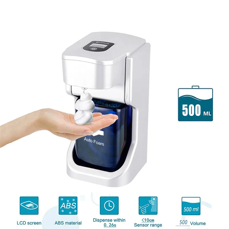 500 мл принятие Смарт ИК зондирования автоматический пенообразователь мыло