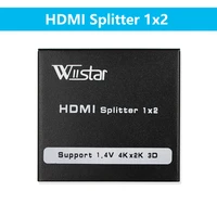 wiistar 1080p hdmi splitter 1x2x4x8 full hd 1080p 4k video splitter 1 in 2 8 out display for hdtv dvd ps3 xbox