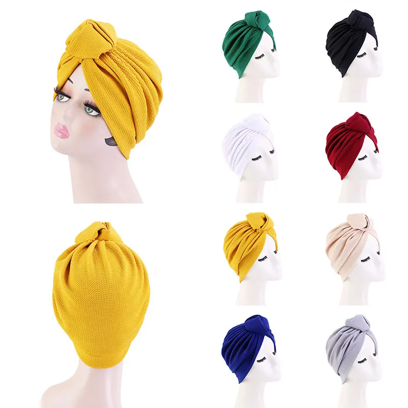 

Soft Inner Hijab Caps Women Turban African Twist Headwrap Square Scarf Hat Cap Bonnet Soild Headband Decoration India Hat Cap