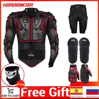 herobiker motorcycle jacket full body armor motorcycle chest armor motocross racing protective gear moto riding skiing protector