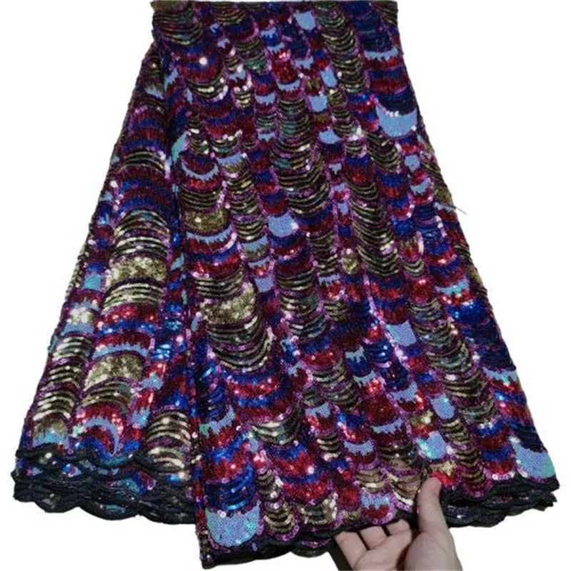 Нигерийская кружевная ткань 2019 зеленая Высококачественная бархатная