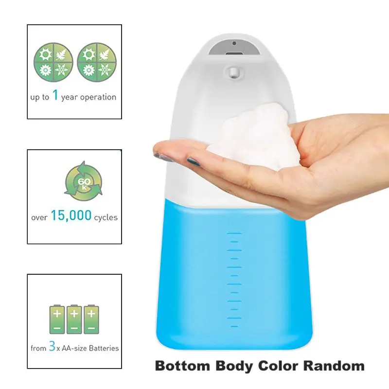 

Electric Soap Dispenser, Automatic Soap Dispenser, Non-TouchAuto Hand Soap Dispenser Foaming Soap Dispense For Bathroom