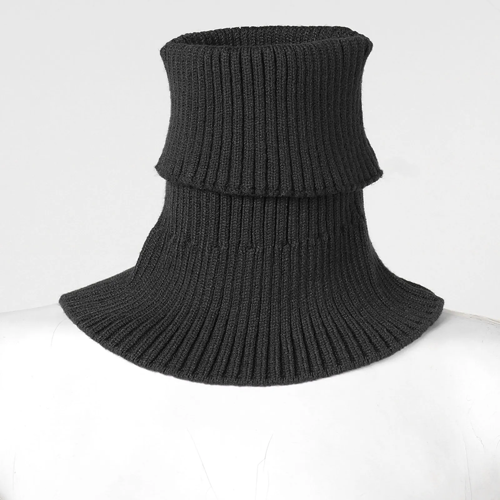 

Knitting Faux Turtleneck Collar Women Detachable Autumn Winter Warm Neck Choker Femme Dress Uniforms Shirts Fake Collar Wrap