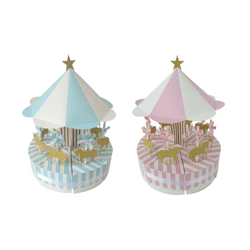 1 шт. карусель конфет коробка для украшения дня рождения вечерние ринки свадьбы