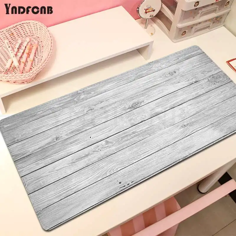 

YNDFCNB Wood HD Pattern Custom Skin Beautiful Anime Mouse pad Mat Size for mouse pad Keyboard Deak Mat for Cs Go LOL