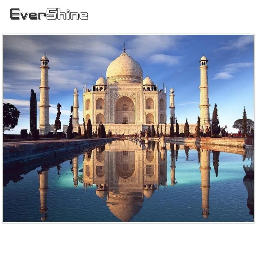Evershine алмазная вышивка пейзаж живопись мечеть мозаика полная выкладка картины из