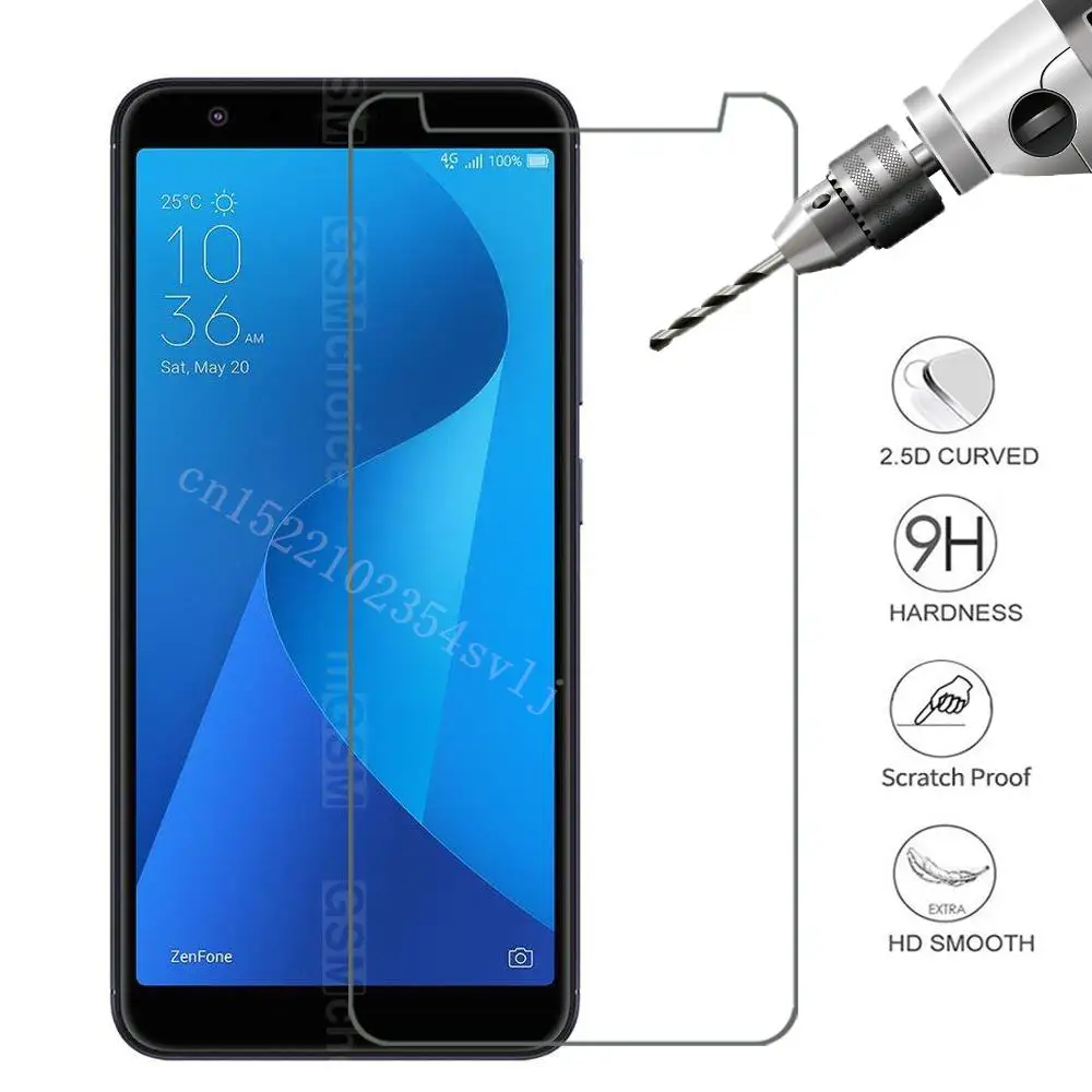 

For ZB570TL X018D 9H Tempered Glass For ASUS ZenFone Max Plus M1 ZB570TL X018D Screen Protector Protective Film on ZB570TL Glass