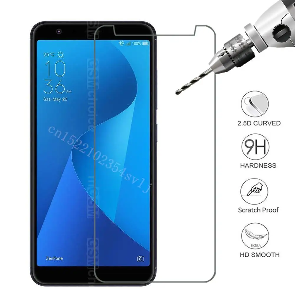 Для ZB570TL X018D 9H закаленное стекло для ASUS ZenFone Max Plus M1 защита экрана Защитная пленка