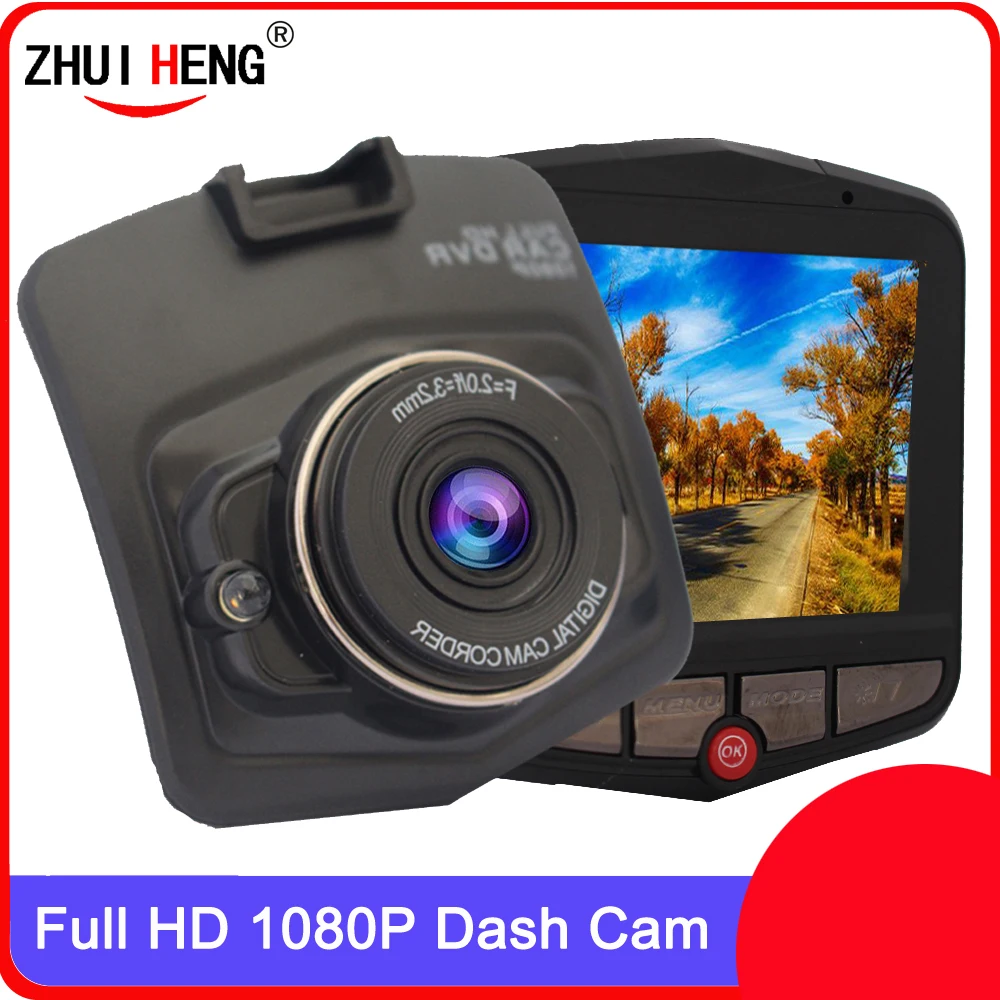 2 4 дюймов Автомобильный Камера HD 1080P Dashcam Портативный небольшой цифровой