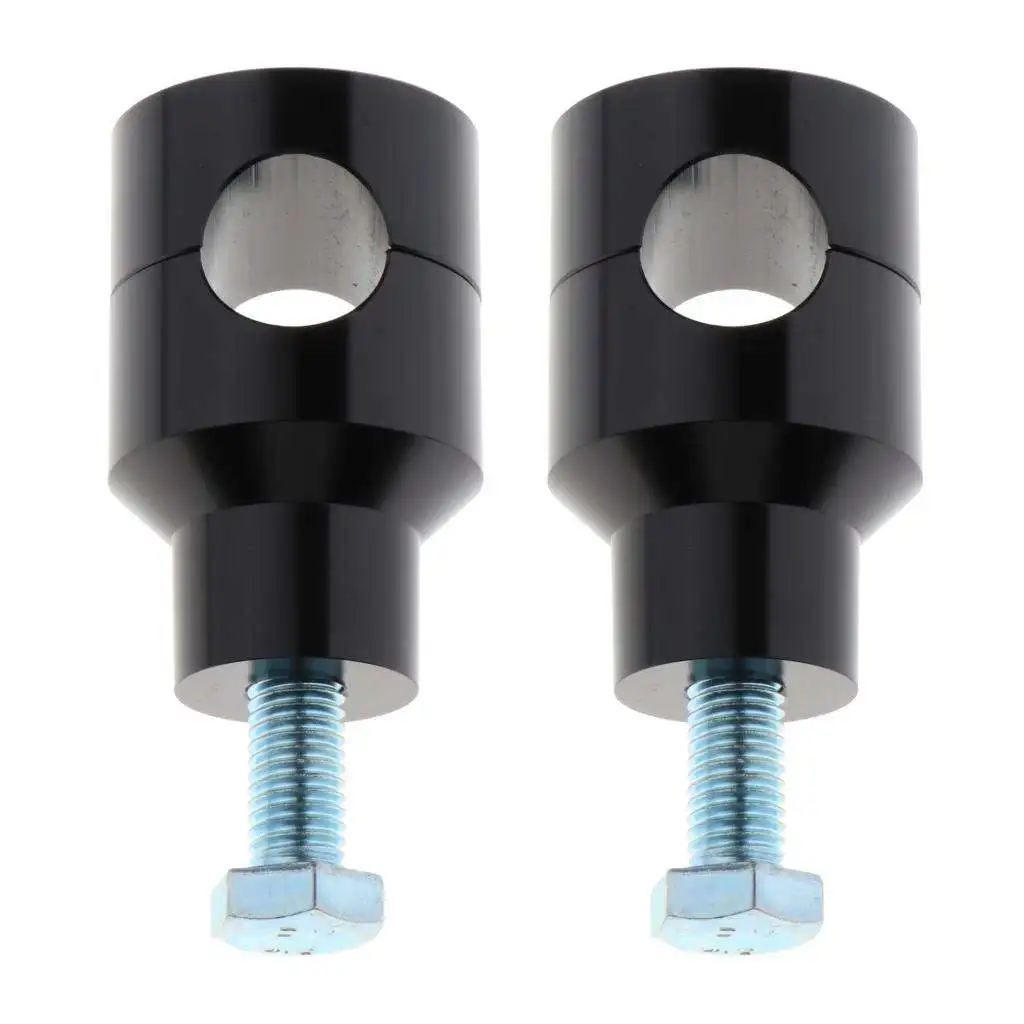 

Pair of 7/8' Motorcycle Handlebar Riser Extender For Harley Bobber Chopper Cruisers