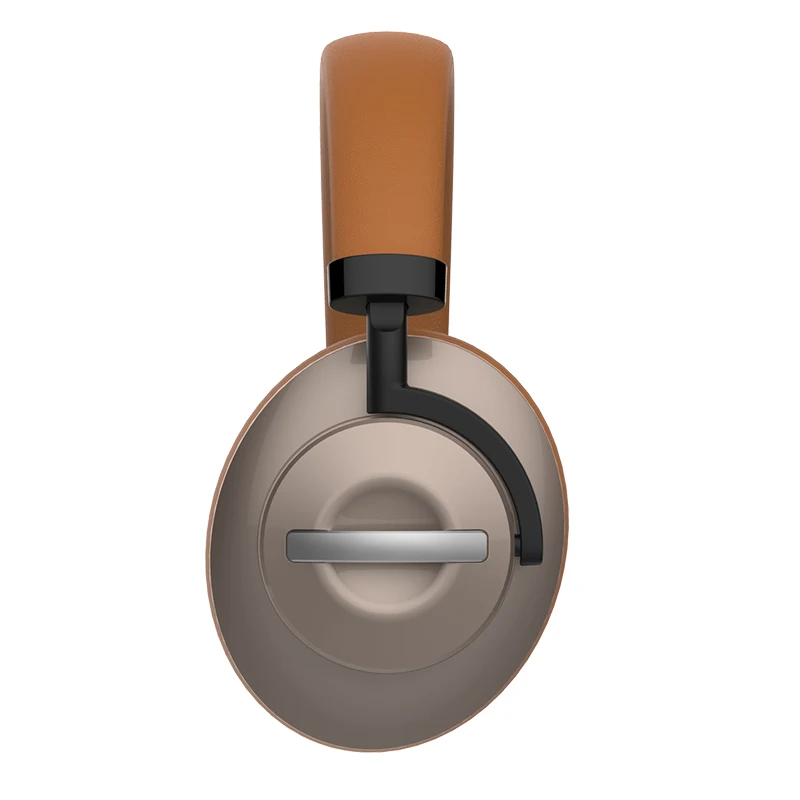 SODO 1006 Новые портативные беспроводные наушники Bluetooth стерео гарнитура аудио Mp3 регулируемые наушники с микрофоном для музыки - Цвет: Brown
