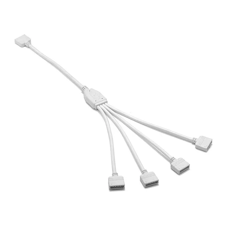 Светодиодная лента RGBW разветвитель кабеля 5 контактный Женский Разъем RGBWW