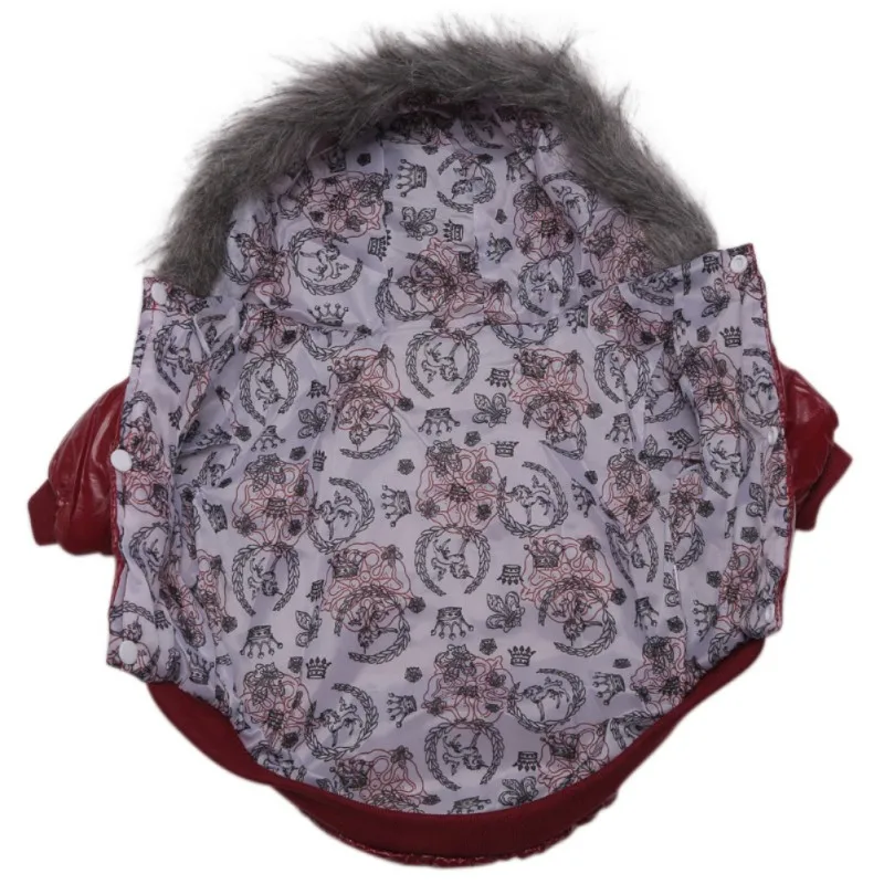 Водонепроницаемая теплая куртка для собак одежда с капюшоном щенков чихуахуа