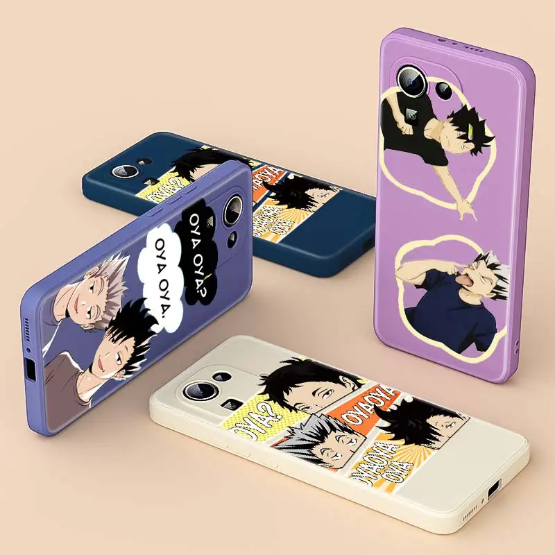 

Japan Anime Haikyuu Oya For Xiaomi 11 Ultra 11i 11X 10S 10i 10T 10 9 Pro Lite 5G 9SE 8SE Liquid Silicone Soft Phone Case