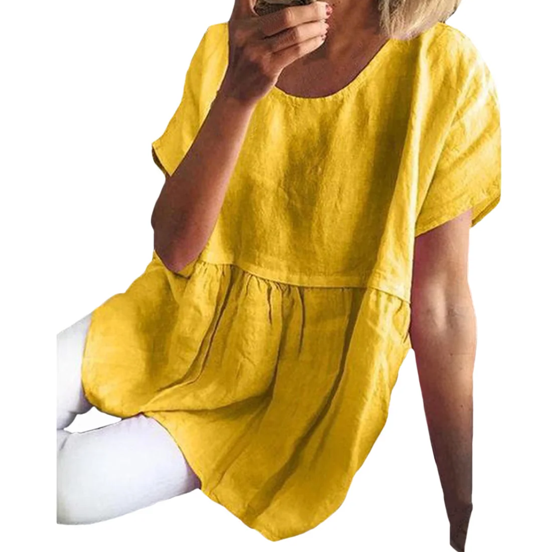 Женские топы повседневные с вырезом лодочкой летние женские свободные