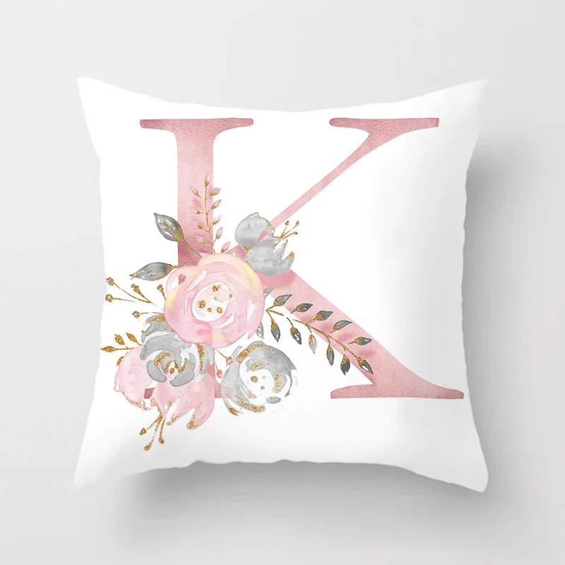 

Cushion Cover Decorative For Sofa Cover Case Seat Car Home Decor Throw Pillowcase Decoration Home Free combination of letters