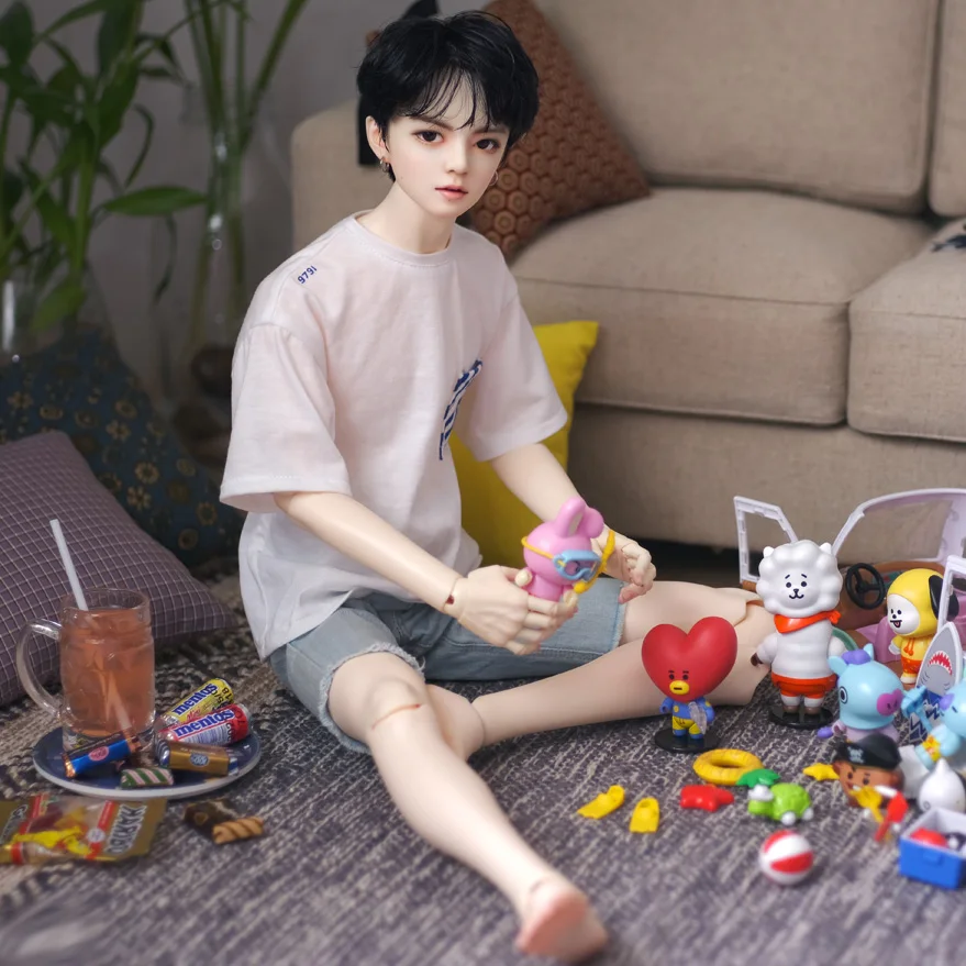 

Full Set BJD Joint Doll 1/3 Male Jaeii B SD Humanoid Doll Accessories DIY Adult Toys Christmas Birthday Present
