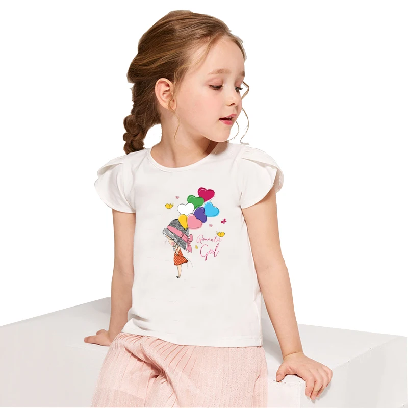 Наклейки на воздушные шары с милыми рисунками романтические нашивки для девочек