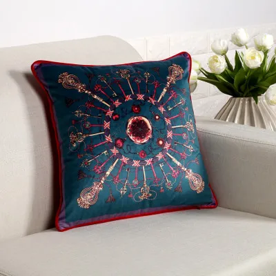 6 Домашний декоративный бросок 45x45 см наволочка Зара* женские Cojines Decorativos Para Sof Бархатная подушка Uxury наволочки с принтом - Цвет: 6