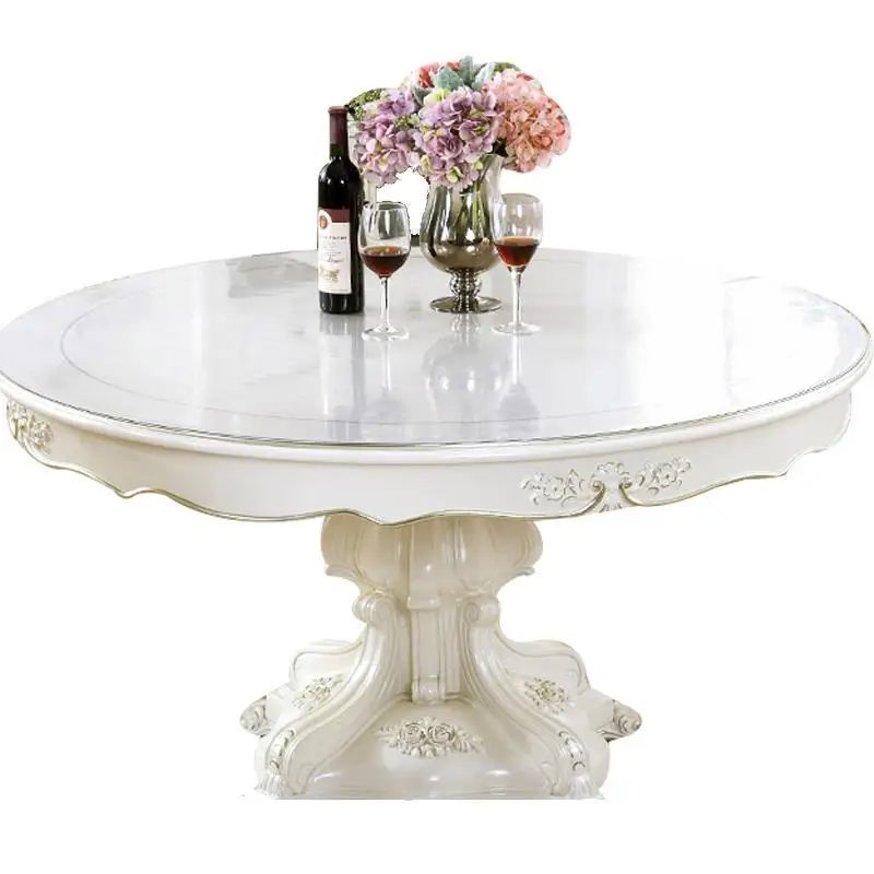 Домашний товар Plastique Mariage круглая наппа Ronde Tafelkleed Rond Toalha De Mesa покрытие ПВХ скатерть