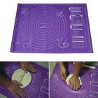 Кухонный силиконовый коврик для замеса теста, инструменты для выпечки печенья, плотный антипригарный коврик для скручивания, подкладки для выпечки Аксессуары для выпечки
