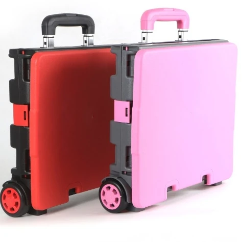 Kaneed Портативная Домашняя хозяйственная складная тележка супермаркета для