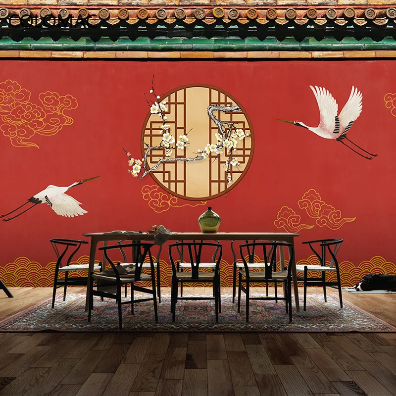 

Фотообои в китайском стиле для настольной игры, 3d обои в китайском стиле, дропшиппинг