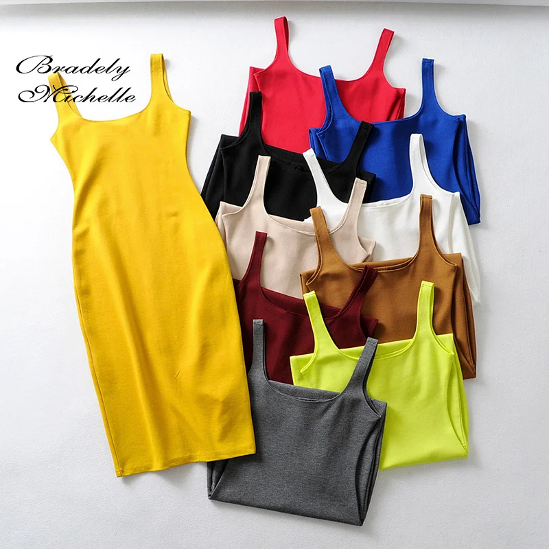 Bradely Мишель 2019 летнее платье Vestido Для женщин пикантные разрез сзади рукавов Bodycon