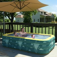 swimming pool bathtub pvc adults large portable inflatable foldable baby bathtub outdoor banheira household merchandises 50