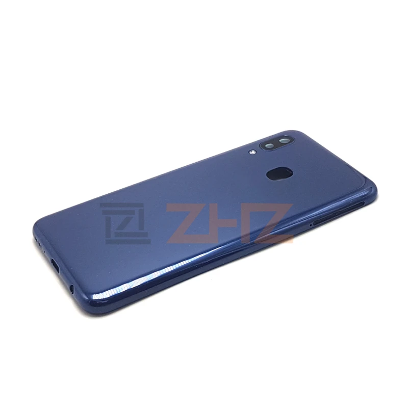 Для SAMSUNG Galaxy A20e A202 задняя крышка батарейного отсека пластиковая мягкая Корпус