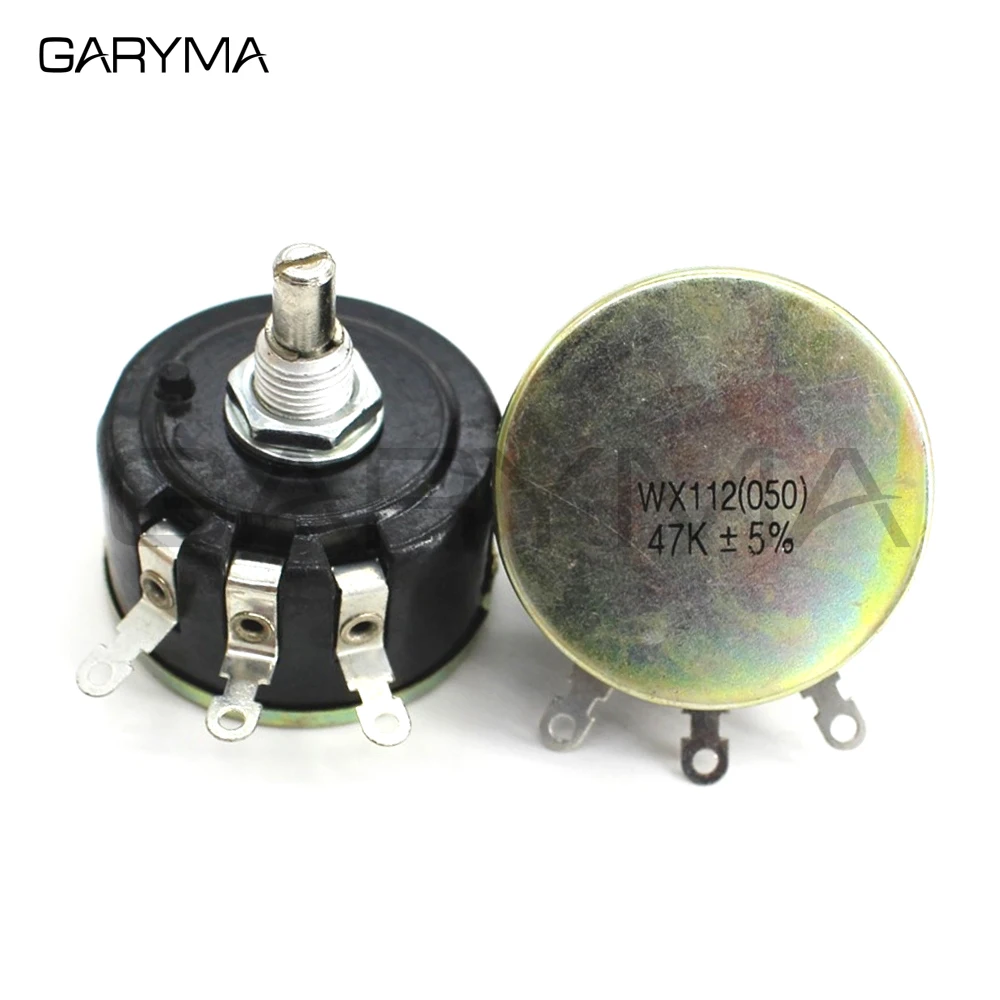 WX112 WX050 5 Вт однокруговой проволочный обмоточный потенциометр 100R 220R 330R 470R 1K 2K2 3K3 4K7