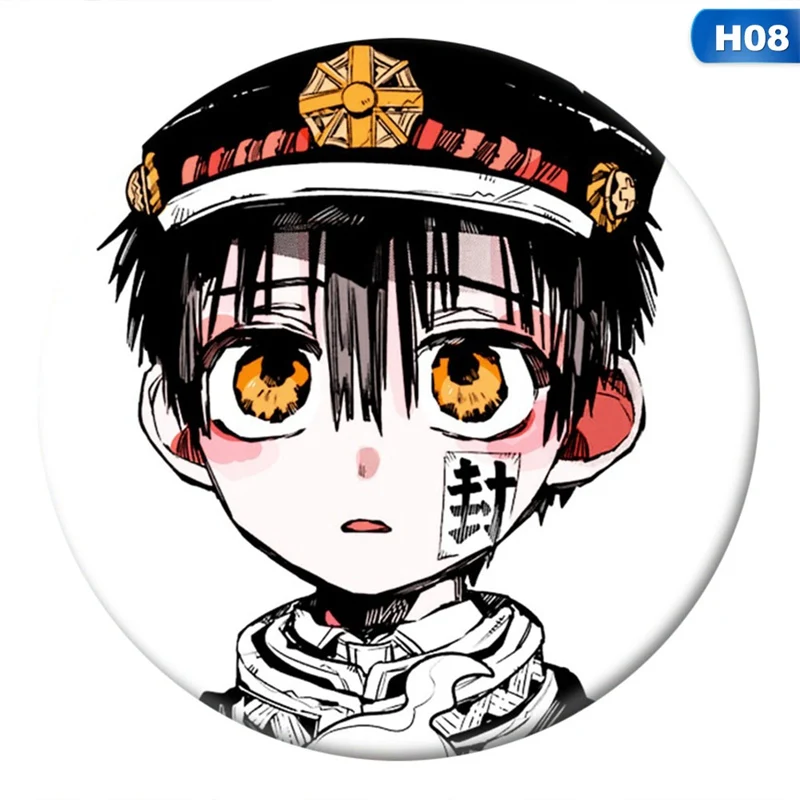 Японское аниме Jibaku Shounen Hanako-kun Nene Yashiro Teru Minamoto Hanako косплей в унитазе Ханако-кун
