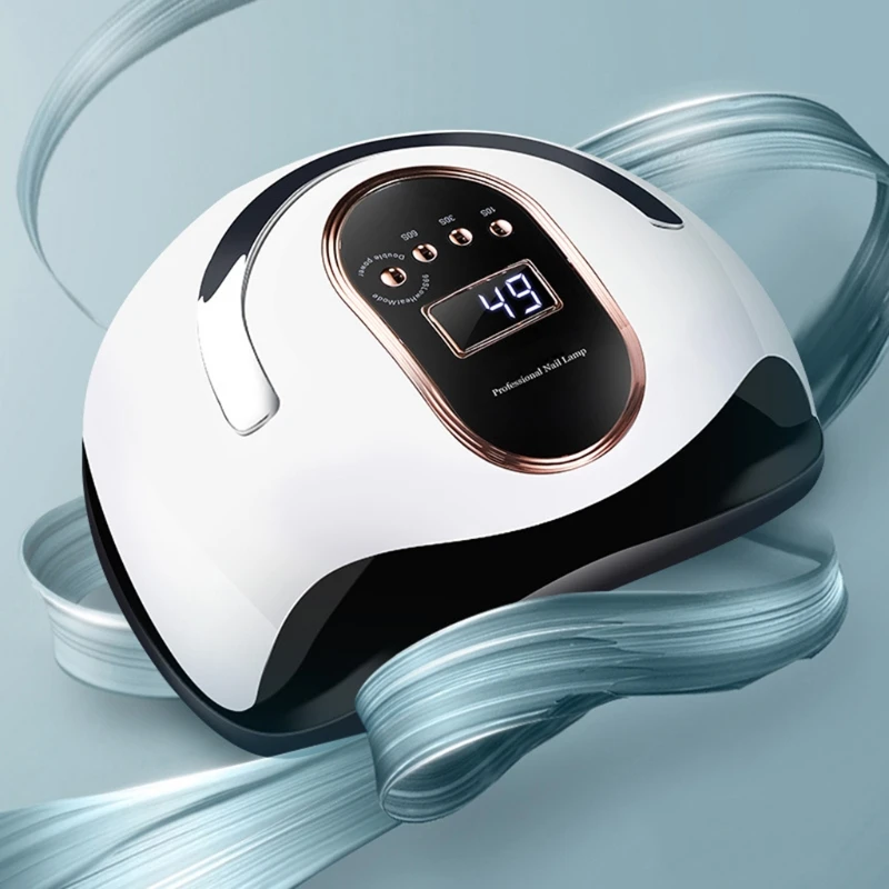Портативная лампа для ногтей 168 Вт сушки лампы полировки гель-лака аппарат