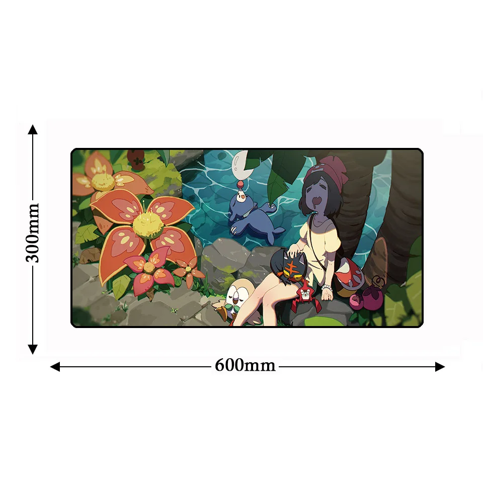 60*30cm Keyboard Computer Anime Desk Cushion Gaming Mouse Pad Tablet Notebook Gamer Mousepad Mat Mausunterlage tapis de souris | Компьютеры