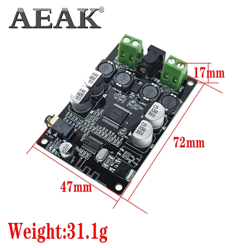 VHM 307 TDA7492P Bluetooth 4 0 усилитель приемника аудиоплата 50 Вт * 2 динамика