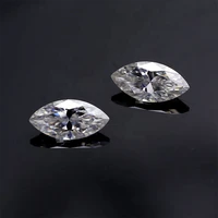 youcheng top quality fancy 100 real moissanite diamonds mozambique bare stone def color 1 5mm 14mm horse eye loose gemstoen