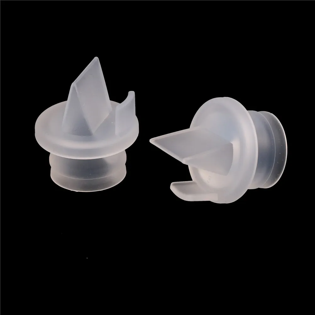 

2PCS Duckbill Valve Breast Pump Parts Silicone Baby Feeding Nipple Pump Accessories Breast Pump Valves Replacement Valves