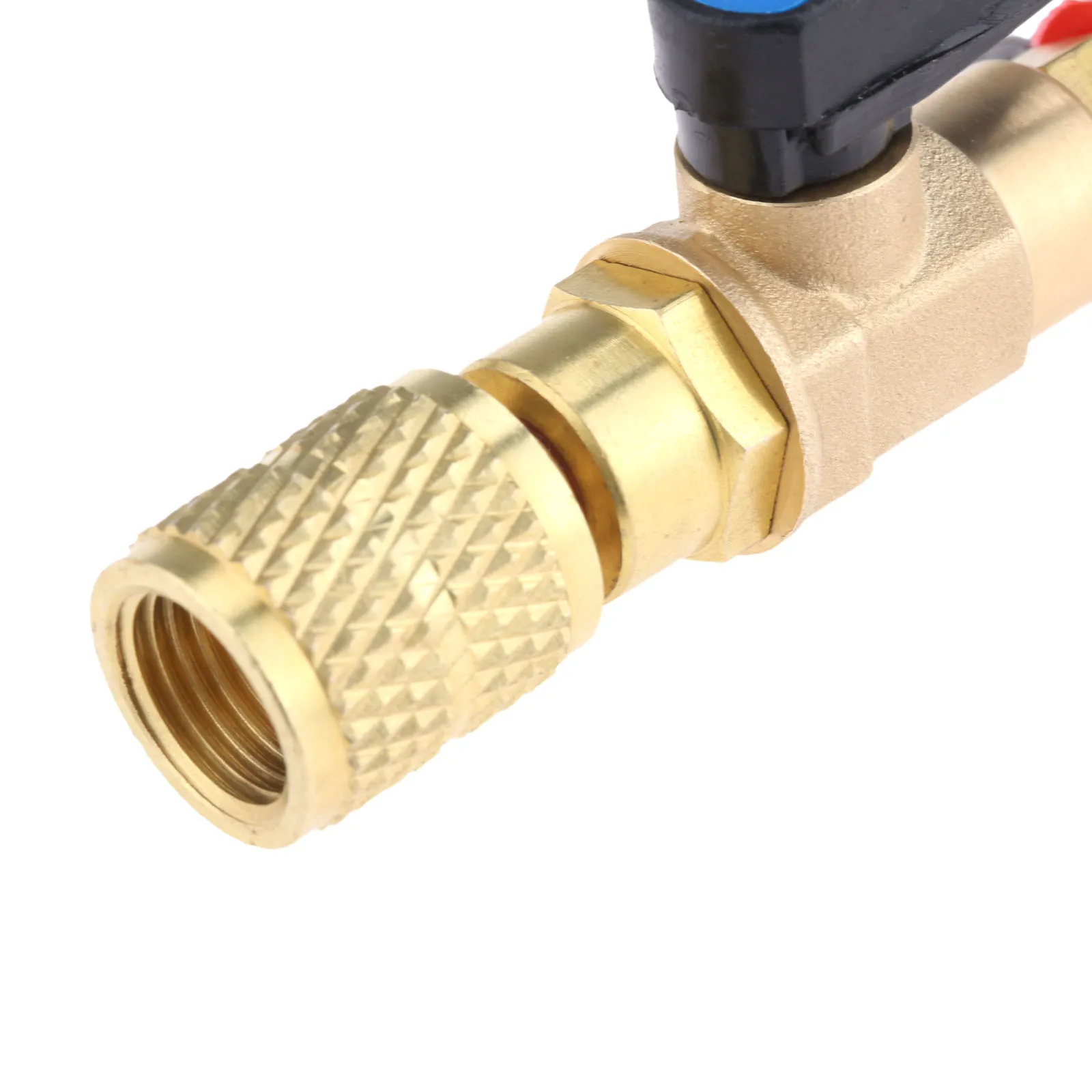 Прямой и ручной запорный клапан A/C переходник 1/4 дюйма с наружной внутренней