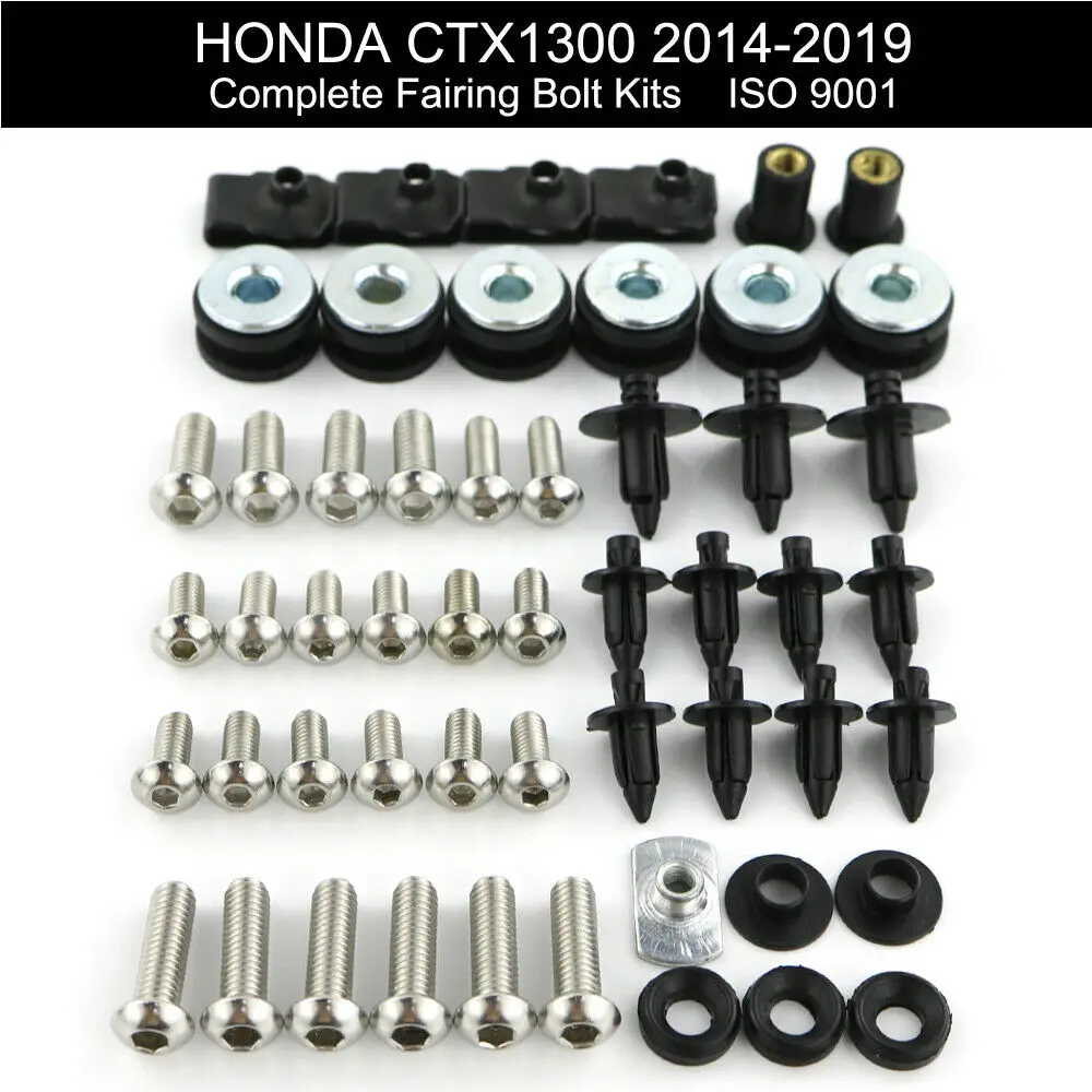 Подходит для Honda CTX1300 2014-2019 Полный Комплект болтов обтекателя винты из