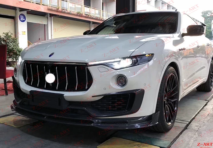 Z ART углеродное волокно аэродинамическим комплектом для Maserati Levante 2017 2020 тюнинга