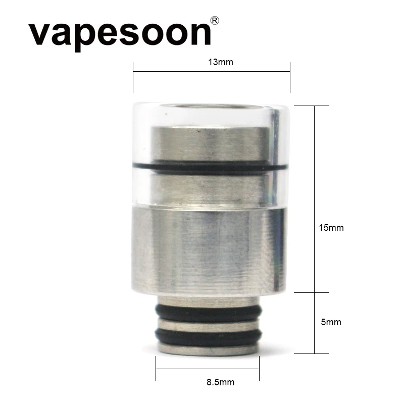 

20pcs VapeSoon 510 Stainless Steel Drip Tip For MELO 3 MINI IJUST 2 TFV8 BABY TFV12 Baby Prince etc 510 Drip Tip