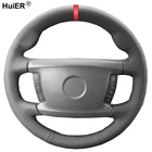 Оплетка на руль BMW E65, E66, чехол рулевого колеса автомобиля, 2001, 2002, 2003, 2004-2008, 4 спицы