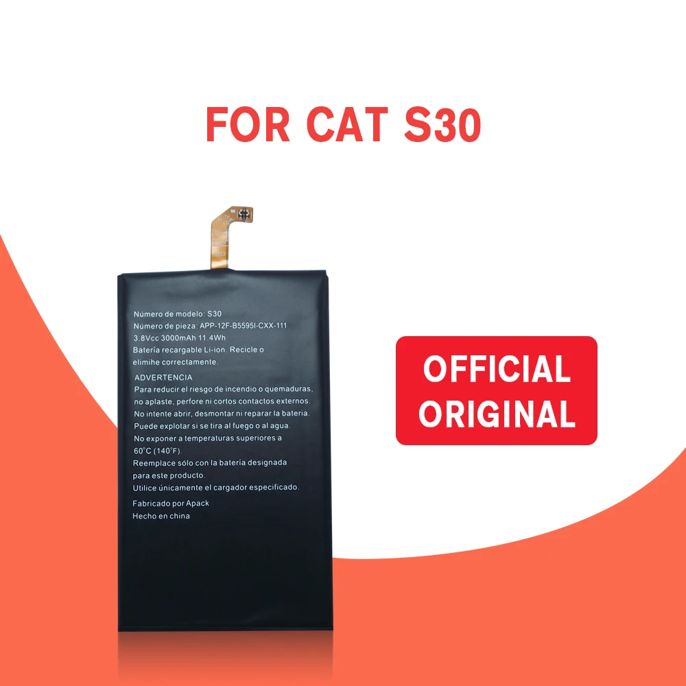 

Matmcheady for Caterpillar CAT S30 Battery 3000mah APP-12F-B5595I-CXX-111 Batteries Batteries 3000mah+ tools